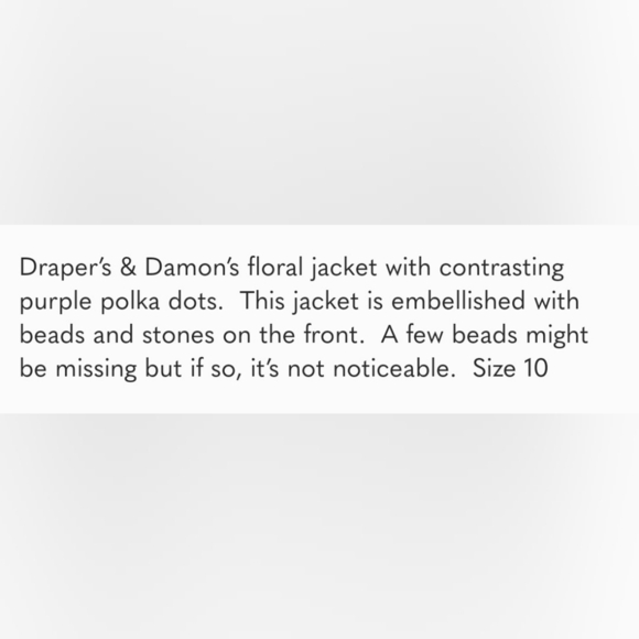 ⚜️GENTLY LOVED UP EVENING JACKET - Picture 6 of 7